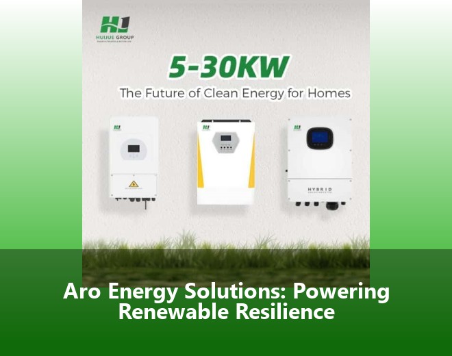 Aro Energy Solutions: Powering Renewable Resilience